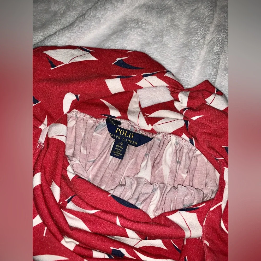Polo Ralph Lauren Summer Red Dress (L)